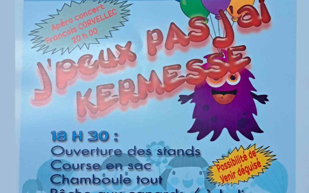 Kermesse 1er Juillet à l’école de le Rondehaye